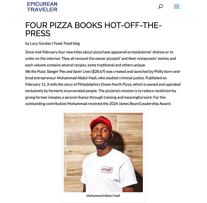 Four pizza books hot-off-the-press