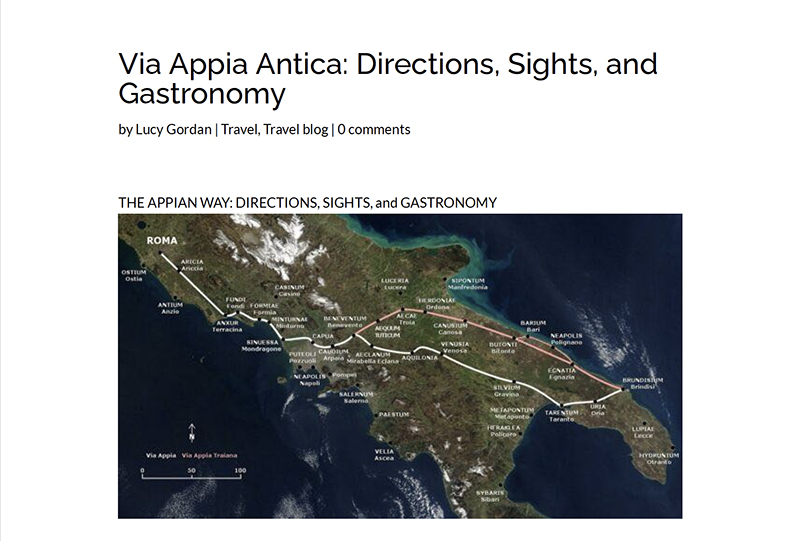 Via Appia Antica: Directions, Sights, and Gastronomy 