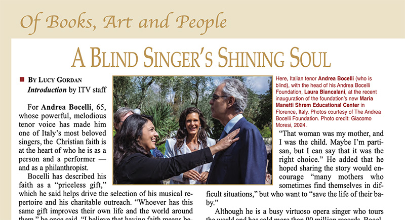 A Blind Singer’s Shining Soul