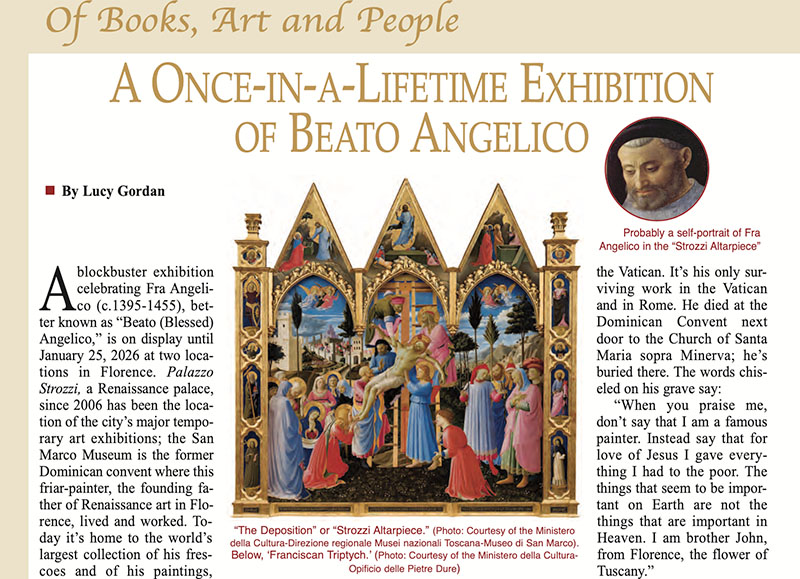 A Once-in-a-Lifetime exhibition of beato Angelico