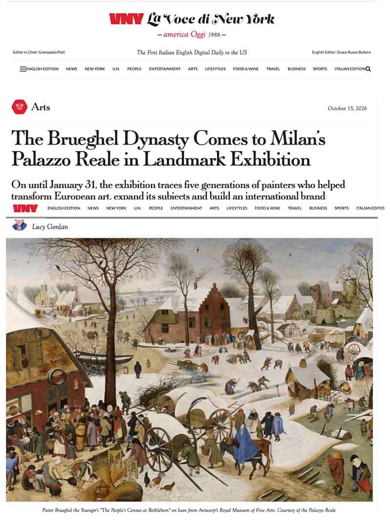 The Brueghel Dynasty Comes to Milan’s Palazzo Reale in Landmark Exhibition