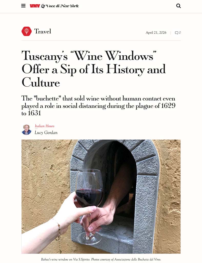 Tuscany’s “Wine Windows” Offer a Sip of Its History and Culture
