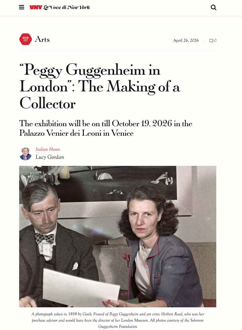 “Peggy Guggenheim in London”: The Making of a Collector