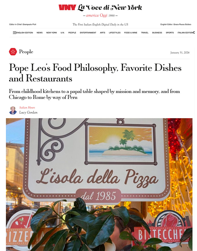 Pope Leo’s Food Philosophy, Favorite Dishes and Restaurants